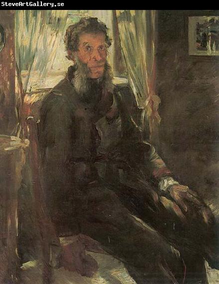 Lovis Corinth Portrat des Ohm Friedrich Corinth